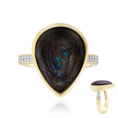 Boulder-Opal-Goldring