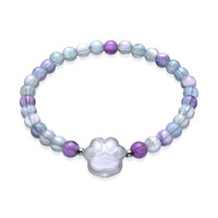 Mehrfarbiger Fluorit-Armband