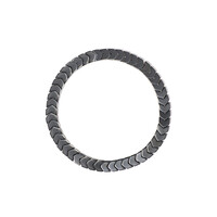 Schwarzer Hämatit-Armband