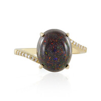 Andamooka-Matrix-Opal-Goldring (AMAYANI)