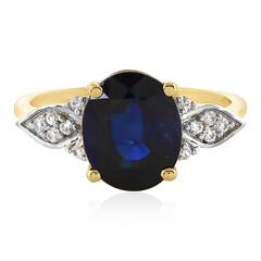 Kyanit-Goldring (Odyssey by Hannah)