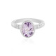 Lavendel-Amethyst-Silberring