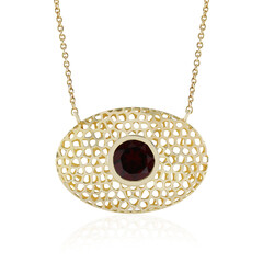 Rhodolith-Goldcollier (Ornaments by de Melo)