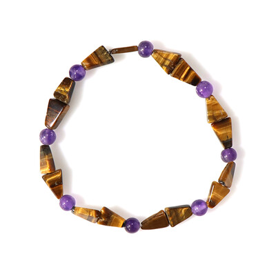 Tigerauge-Armband
