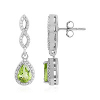 Arizona-Peridot-Silberohrringe