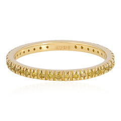 Gelber I3 Diamant-Goldring