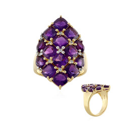 Sambia-Amethyst-Silberring