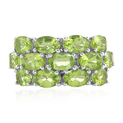 Peridot-Silberring