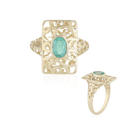 Kolumbianischer Smaragd-Goldring (Ornaments by de Melo)