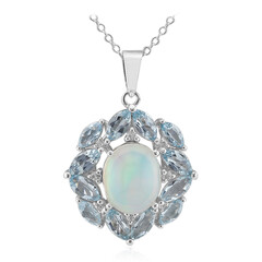 Welo-Opal-Silberhalskette