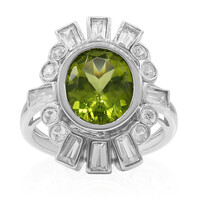 Peridot-Silberring