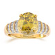 Bulgarischer Sphalerit-Goldring