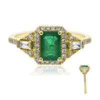 AAA-Sambia-Smaragd-Goldring (CIRARI)