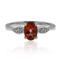 Mandarin-Topas-Silberring