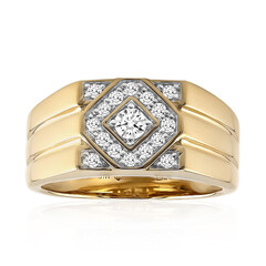 SI1 (G) Brillant-Herren-Goldring