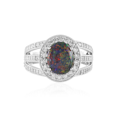 Andamooka-Matrix-Opal-Goldring (AMAYANI)