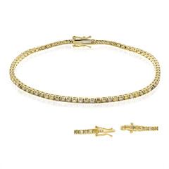 SI2 Fancy-Diamant-Goldarmband (CIRARI)