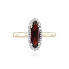Mosambik-Granat-Goldring (SUHANA)