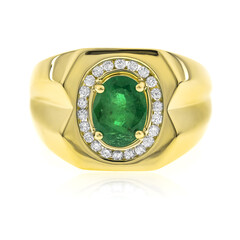AAA-Sambia-Smaragd-Goldring (AMAYANI)