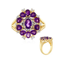 Sambia-Amethyst-Silberring