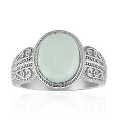 Aqua-Chalzedon-Silberring