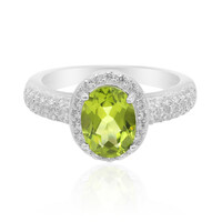 Peridot-Silberring