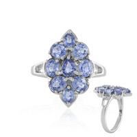 Ceylon-Saphir-Silberring