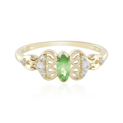 Tansania-Tsavorit-Goldring