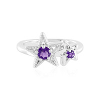 Amethyst-Silberring