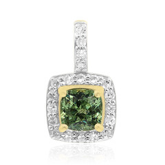 Madagaskar-Demantoid-Goldanhänger (John Ferry)