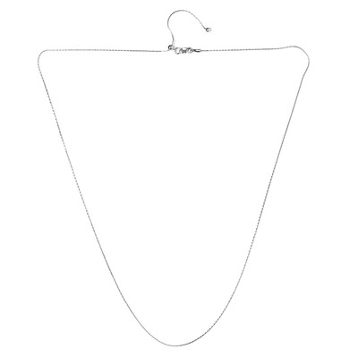 Silber-Boston-Kette - 61 cm - 2,1 g