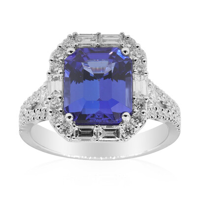AAA-Tansanit-Goldring (CIRARI)