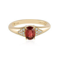 Edelroter Spinell-Goldring (AMAYANI)