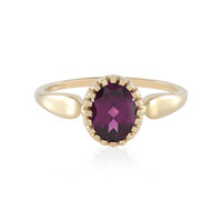 Magenta-Granat-Goldring