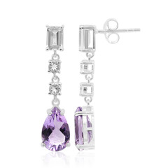 Amethyst-Silberohrringe