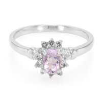 Lavendel-Amethyst-Silberring