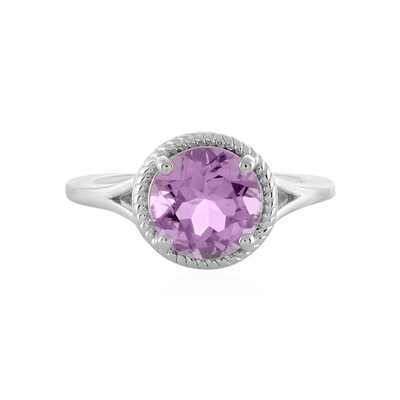 Lavendel-Amethyst-Silberring