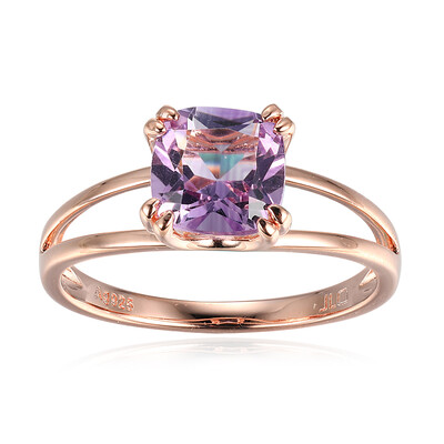 Lavendel-Amethyst-Silberring