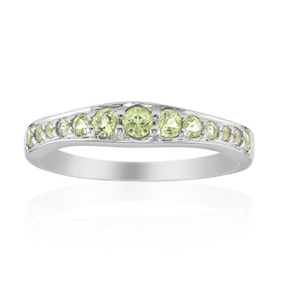 Peridot-Silberring