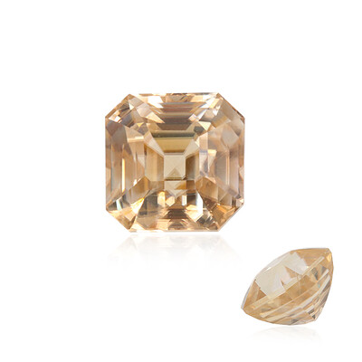 Champagner-Zirkon 6,223 ct