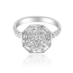 SI2 (H) Diamant-Goldring (CIRARI)