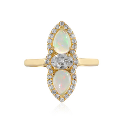 Welo-Opal-Goldring (Adela Gold)