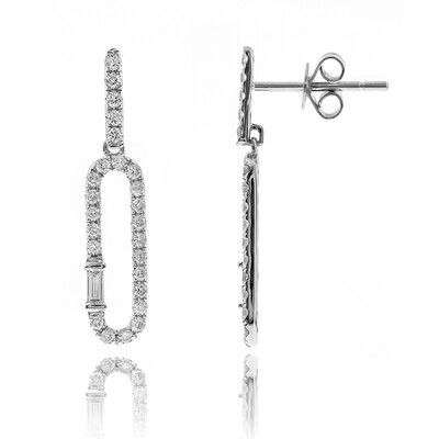 SI2 (H) Diamant-Goldohrringe (CIRARI)