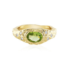 Peridot-Silberring