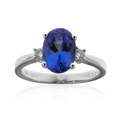 AAA-Tansanit-Goldring (CIRARI)