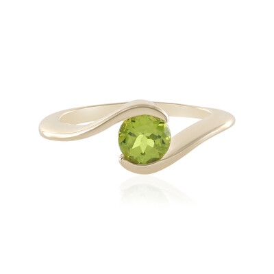 Grüner Turmalin-Goldring (AMAYANI)