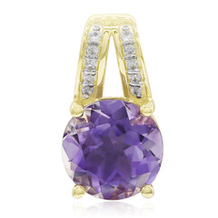Marokkanischer Amethyst-Goldanhänger