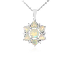 Welo-Opal-Silberhalskette