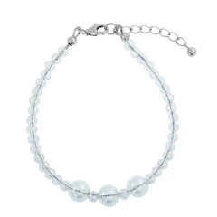 Angel Aura-Quarz-Silberarmband