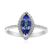 AAA-Tansanit-Goldring (CIRARI)